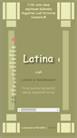 Mobile Screenshot of latina-exercenda.net