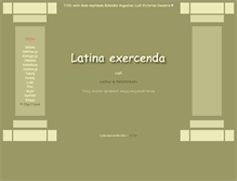 Tablet Screenshot of latina-exercenda.net